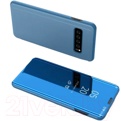 Чехол-накладка Case Smart View для Galaxy S10 (синий)