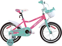 Детский велосипед AIST Wiki 16 2022 (розовый) - 