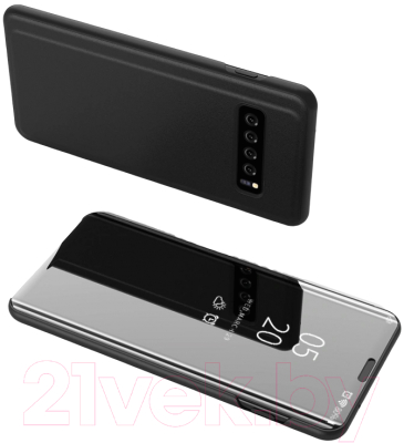 Чехол-накладка Case Smart View для Galaxy S10 (черный)