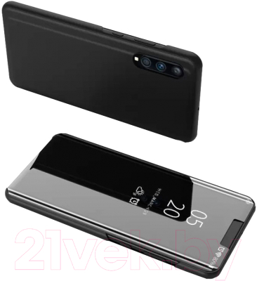 Чехол-книжка Case Smart View для Galaxy A70 (черный)