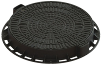 Люк канализационный Стандартпарк Лого пластиковый (800x100, черный) - 