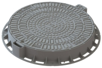 Люк канализационный Стандартпарк Лого пластиковый (800x100, серый) - 