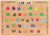 

Развивающая игрушка Буратино, Рамка-вкладыш Азбука / W0140