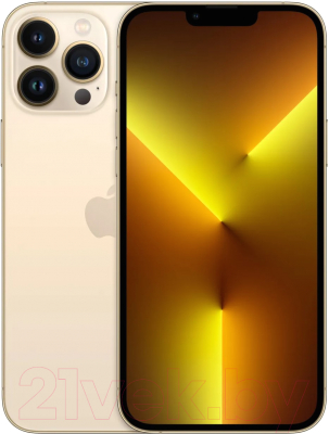 Смартфон Apple iPhone 13 Pro Max 128GB / MLLT3 (золотой)