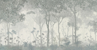 Фотообои листовые Citydecor Таинственный лес (500x260) - 