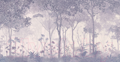 Фотообои листовые Citydecor Таинственный лес 2 (500x260)