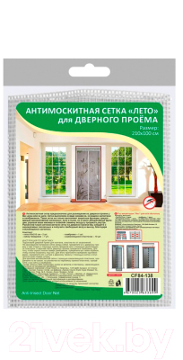 Москитная сетка на дверь Мультидом Лето CF84-138