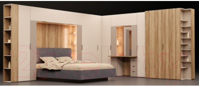 Изображение товара Секция для кровати Шатура Soho HD8-02.DS/DV / 486687