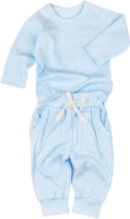 Костюм для малышей Amarobaby Fashion / AB-OD21-FS11/19-62 (голубой, р. 62) - 