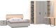 Комплект мебели для спальни Шатура Rimini серый/туя FC Композиция №09 / 488241 - 