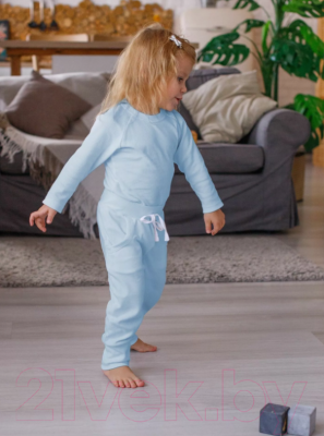 Костюм для малышей Amarobaby Fashion / AB-OD21-FS11/19-86 (голубой, р. 86)