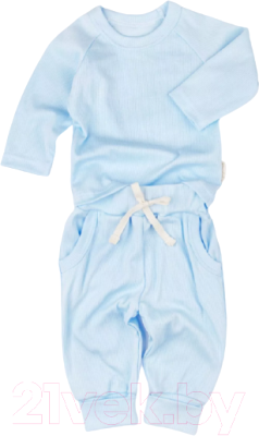Костюм для малышей Amarobaby Fashion / AB-OD21-FS11/19-92 (голубой, р. 92)
