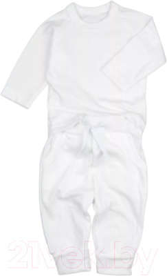 Костюм для малышей Amarobaby Fashion / AB-OD21-FS11/33-62 (молочный, р. 62)
