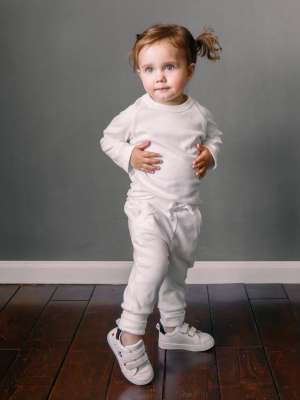 Костюм для малышей Amarobaby Fashion / AB-OD21-FS11/33-68 (молочный, р. 68)