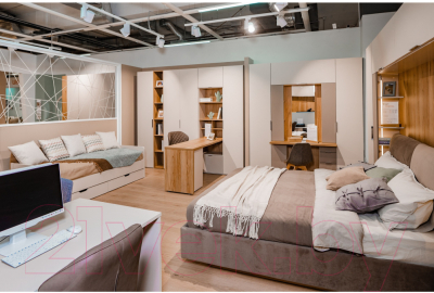 Изображение товара Секция для кровати Шатура Soho HB8-02.DS/DV / 487070