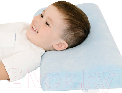 Подушка для малышей Фабрика Облаков Эрго Kids / М.1.2.3 (голубой)