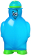 Бутылка для воды Sistema 790 (350мл, синий) - 