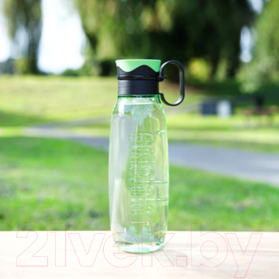 Бутылка для воды Sistema 665 (650мл, зеленый)