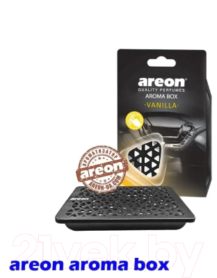 Ароматизатор автомобильный Areon Vanilla / ARE-ABC06