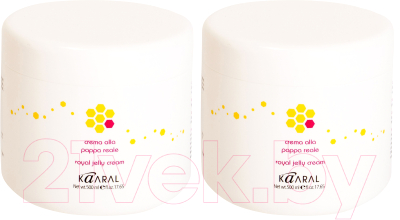 Маска для волос Kaaral AAA Royal Jelly Cream реконструирующая (2x500мл)