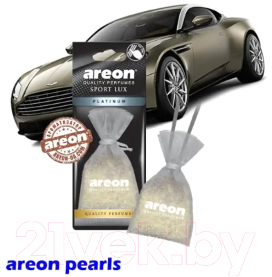 Ароматизатор автомобильный Areon Pearls Platinum / ARE-APL04