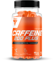 Комплексная пищевая добавка Trec Nutrition Caffeine 200 Plus (60 капсул) - 