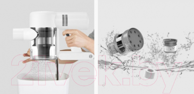 Вертикальный пылесос Dreame Cordless Vacuum Cleaner V10 / VVN3 (белый)