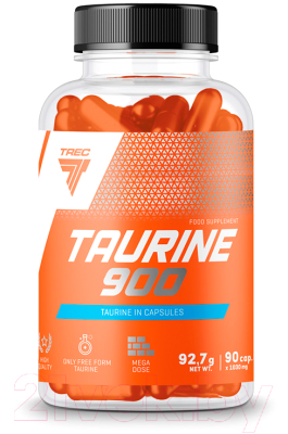 Предтренировочный комплекс Trec Nutrition Taurine 900 (90 капсул)