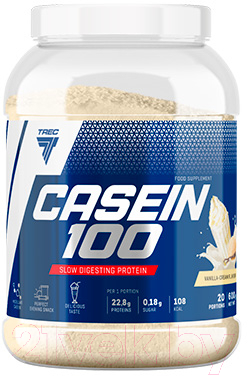 Протеин Trec Nutrition Casein 100 (600 грамм, ваниль)