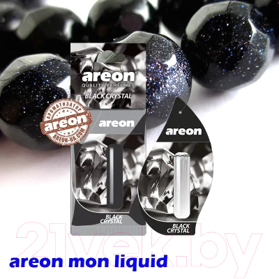 Ароматизатор автомобильный Areon Black Crystal / ARE-LR01 (5мл)