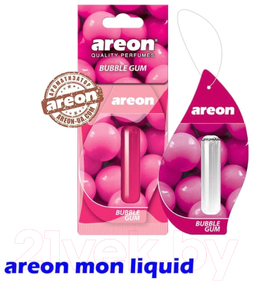 Ароматизатор автомобильный Areon Bubble Gum / ARE-LR05 (5мл)