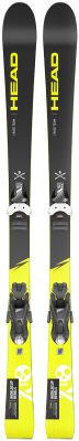 Горные лыжи с креплениями Head WC iRace Team SW + SX 4.5 GW AC / 31432003 (р.110, Black/Neon Yellow)