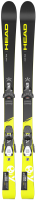 Горные лыжи с креплениями Head WC iRace Team SW+SX 7.5 GW AC 78[J] / 314320 (р.130, Black/Neon Yellow) - 