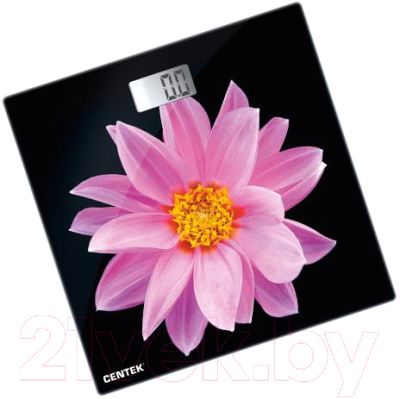 Напольные весы электронные Centek CT-2416 (Pink Flower)
