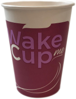 

Набор бумажных стаканов Gecko, Однослойный WakeMeCup 450мл
