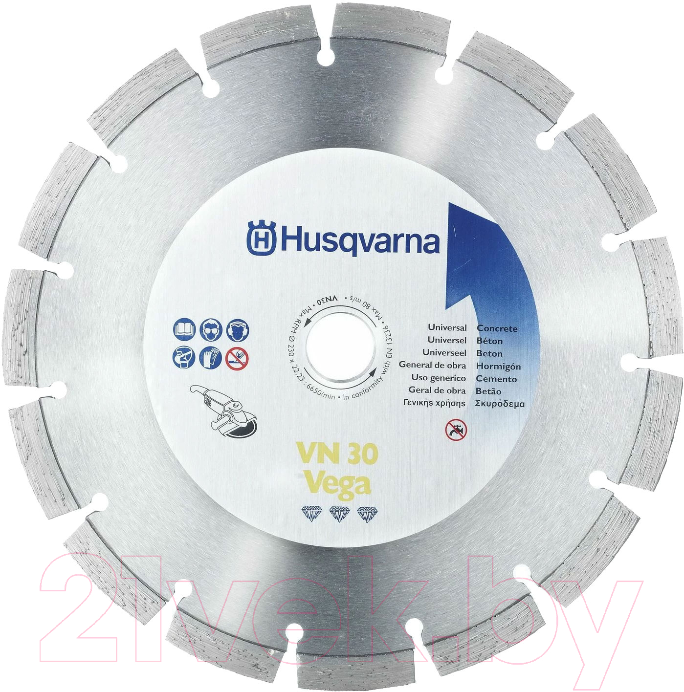 Отрезной диск алмазный Husqvarna 543 06 73-19