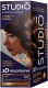 Крем-краска для волос Studio Professional 3D Holography 4.4 (мокко) - 