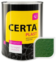 Эмаль Certa Plast (800г, полуглянцевый зеленый мох) - 
