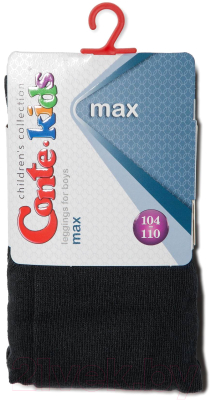 Изображение товара Леггинсы детские Conte Kids Max (р.128-134, черный)