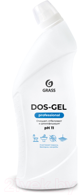 Чистящее средство для ванной комнаты Grass DOS-Gel Professional / 125551 (750мл)