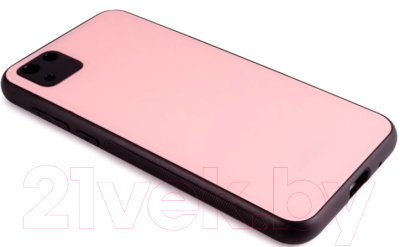 Чехол-накладка Case Glassy для Huawei Y5p/Honor 9S (розовый)