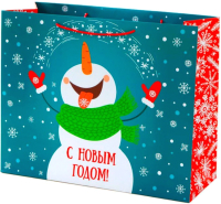 

Пакет подарочный Феникс-Презент, Снеговик / 81109