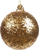 

Шар новогодний Goodwill, Xmas 2021 Золотые пайетки / P 32065