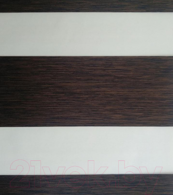 Рулонная штора Jalux ДН Меланж 421 52x135 (шоколадный)