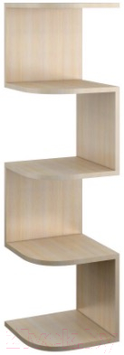 Полка Bon Mebel Снейк 1 (дуб молочный)