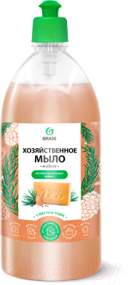 Мыло хозяйственное Grass С маслом кедра / 125549 (1л)