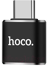 Адаптер Hoco UA5 Type-C-USB / 64121 (черный)