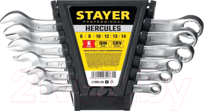 Набор ключей Stayer 27085-H6-z01
