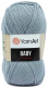 Пряжа для вязания Yarnart Baby / 3072 (150м, серо-синий) - 