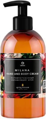 Крем для тела Grass Milana Hand and Body Cream Spring Blossom / 145003 (300мл)